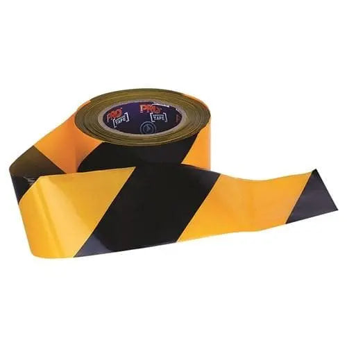 Pro Choice Yellow/black Hazard Tape - YB10075 Metro Workwear.