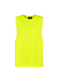 Mens His Vis Sleeveless Tee ZH297 Metro Workwear.