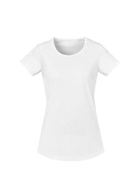 Womens Streetworx Tee Shirt ZH735 Work Wear Syzmik White XS 