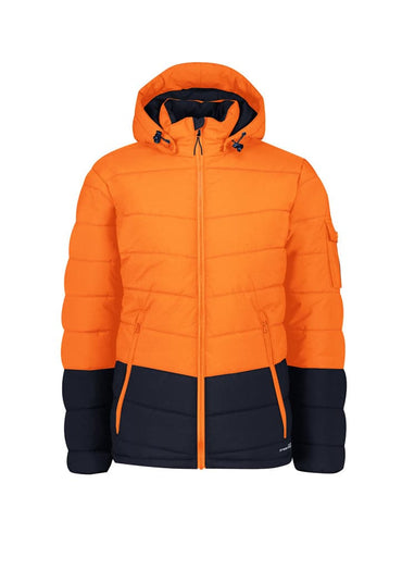 Syzmik Workwear Unisex Streetworx Hooded Puffer Jacket ZJ240 Metro Workwear.