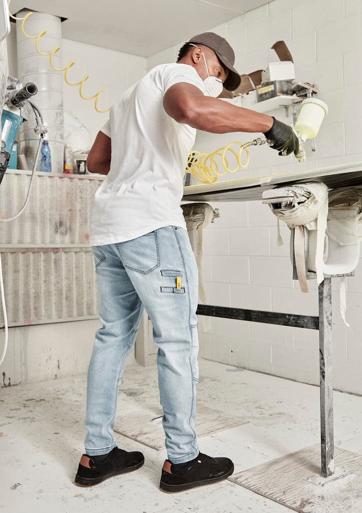 Syzmik Workwear Men's Streetworx Stretch Pants ZP540 Metro Workwear.