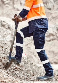 Syzmik Men's Essential Basic Taped Cargo Stretch Pant ZP923 Metro Workwear.