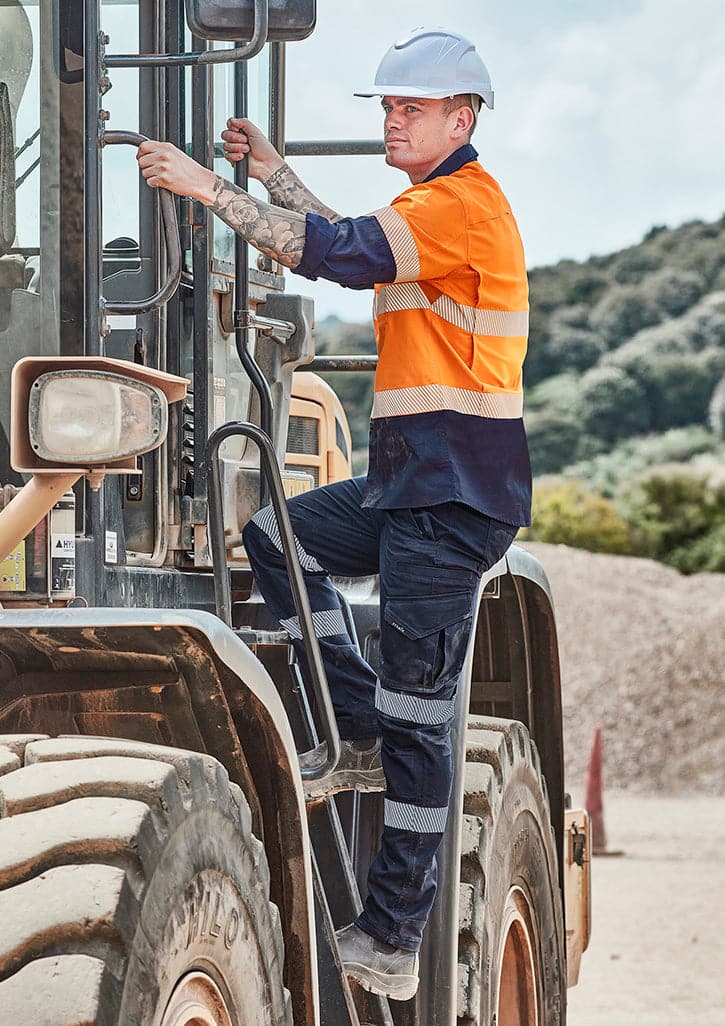 Syzmik Men's Cooling Rugged Stretch Taped Pant ZP924 Metro Workwear.