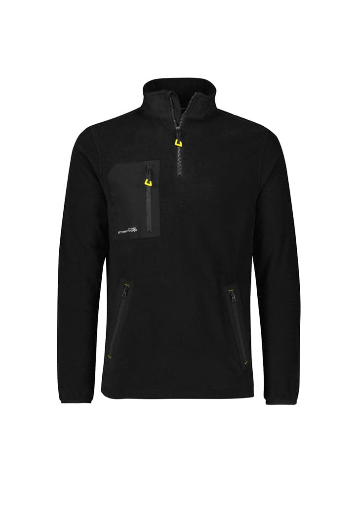 Syzmik Workwear Unisex Streetworx 1/4 Zip Polar Fleece ZT210 Metro Workwear.