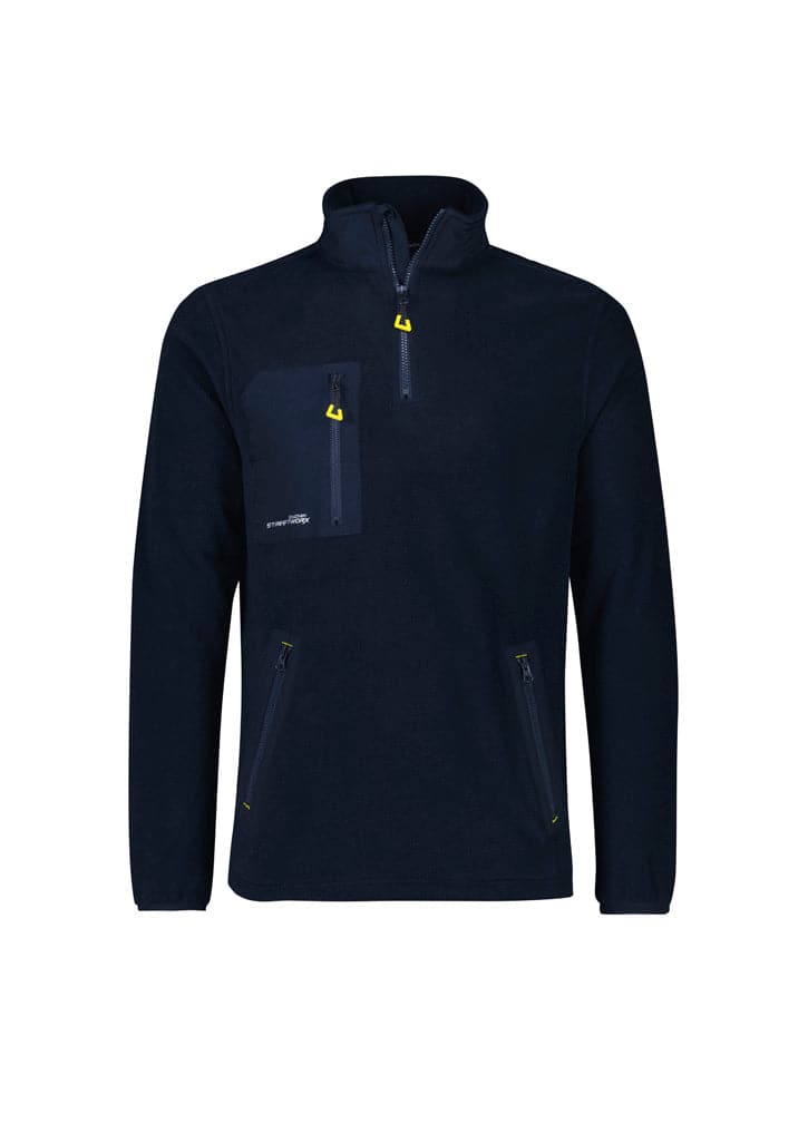 Syzmik Workwear Unisex Streetworx 1/4 Zip Polar Fleece ZT210 Metro Workwear.