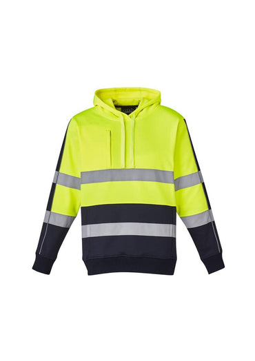 Syzmik Workwear Unisex Hi Vis Stretch Taped Hoodie ZT483 Metro Workwear.