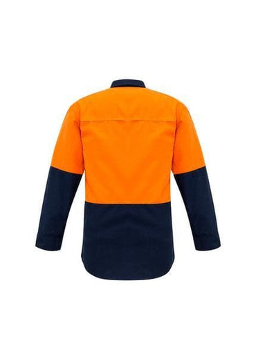 Mens Hi Vis Spliced Shirt FR HRC1 ZW138 Metro Workwear.