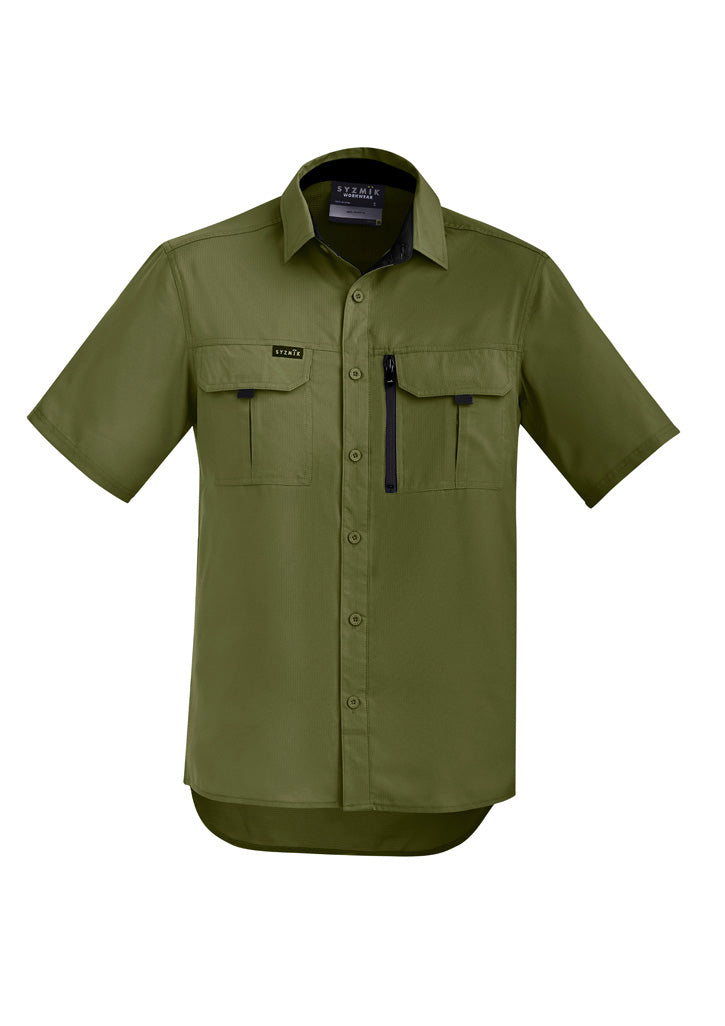 SYZMIK Men's Outdoor Short Sleeve Shirt ZW465  Metro Workwear