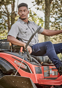 SYZMIK Men's Outdoor Short Sleeve Shirt ZW465  