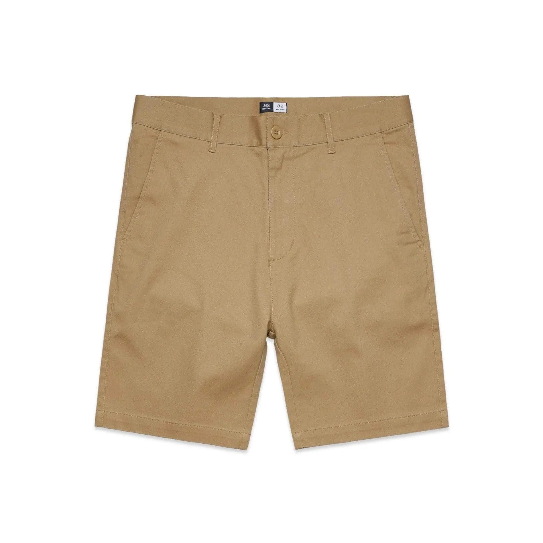 As Colour Men's plain shorts 5902 Active Wear As Colour KHAKI 28 