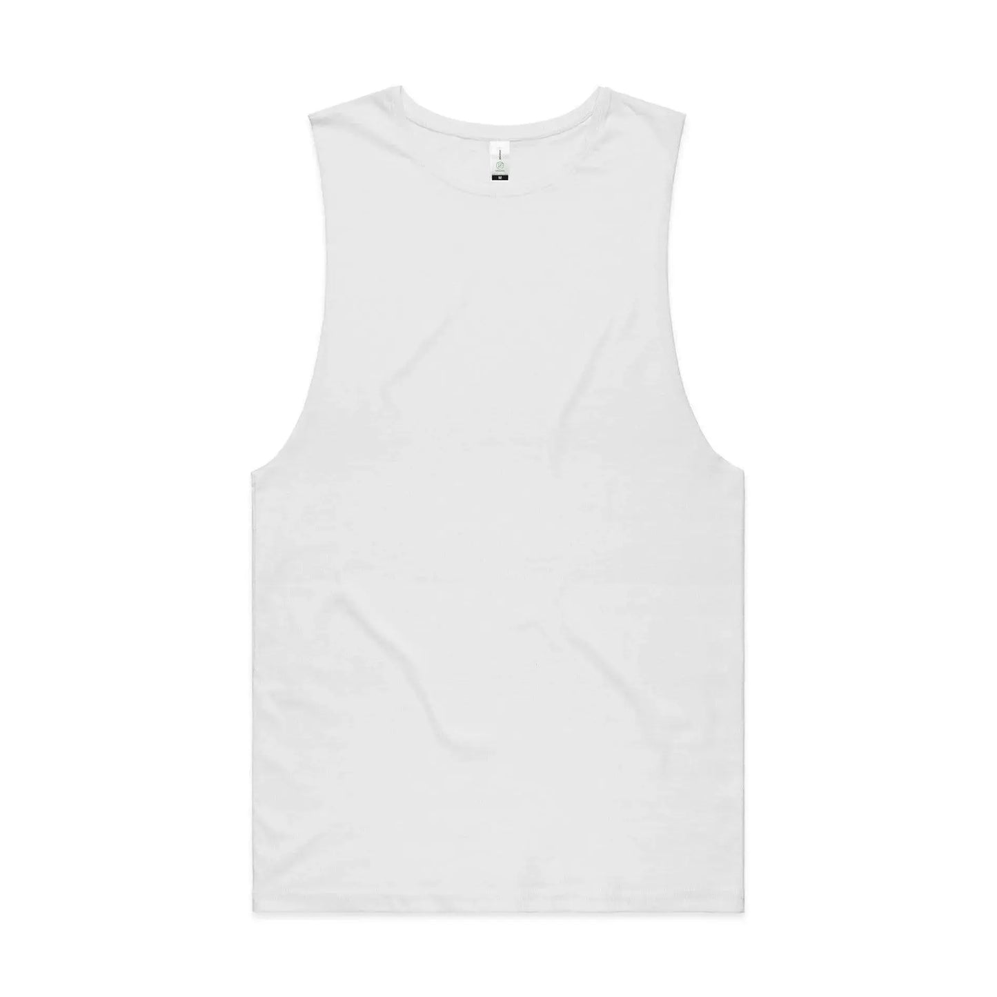 As Colour Men's barnard organic tank 5025G Casual Wear As Colour WHITE XSM 