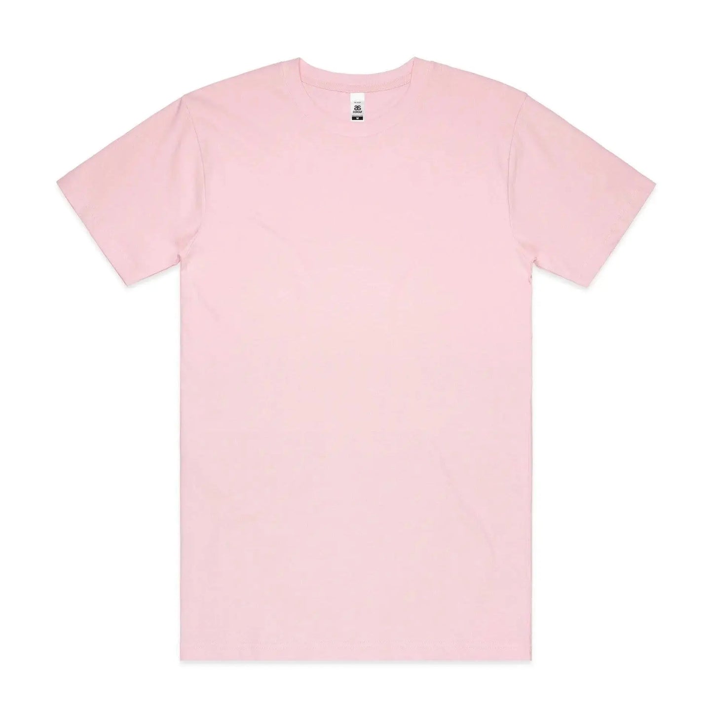 As Colour Men's block T shirt 5050 (No print no sale) Casual Wear As Colour PINK SML 