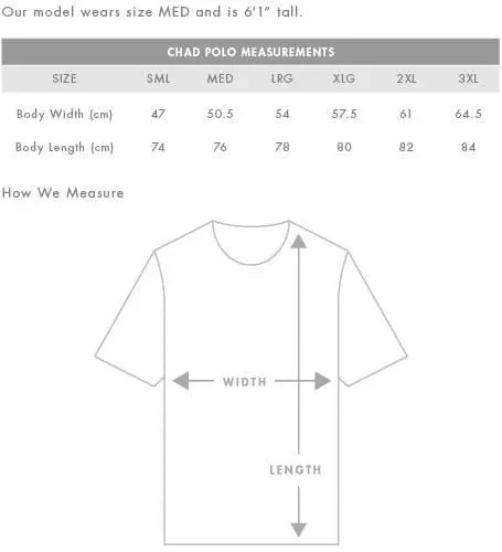 As Colour Men's chad polo 5402 Casual Wear As Colour   