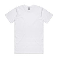 As Colour Men's classic tee 5026 Casual Wear As Colour WHITE MARLE SML 
