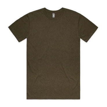 As Colour Men's staple marle tee 5001M Casual Wear As Colour ARMY MARLE SML 