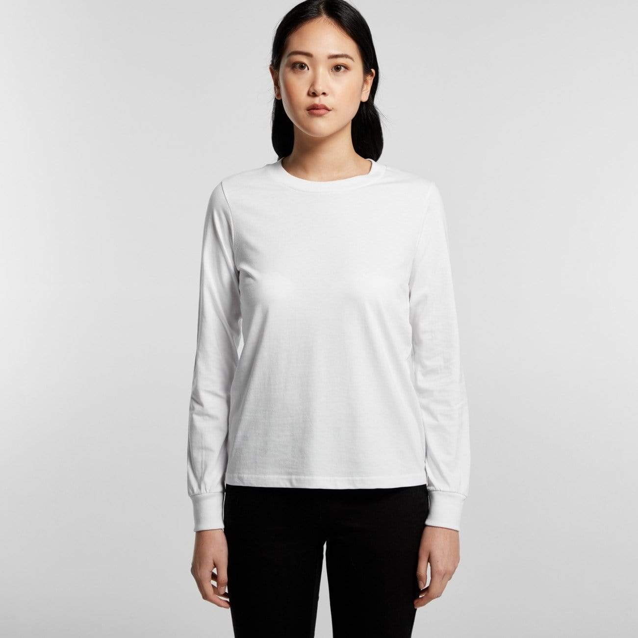As Colour Women's dice L/S tee 4056 Metro Workwear.