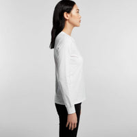 As Colour Women's dice L/S tee 4056 Metro Workwear.
