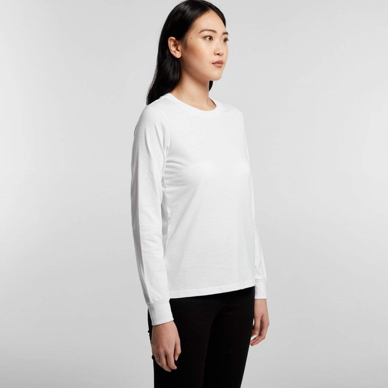 As Colour Women's dice L/S tee 4056 Metro Workwear.