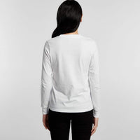 As Colour Women's dice L/S tee 4056 Metro Workwear.