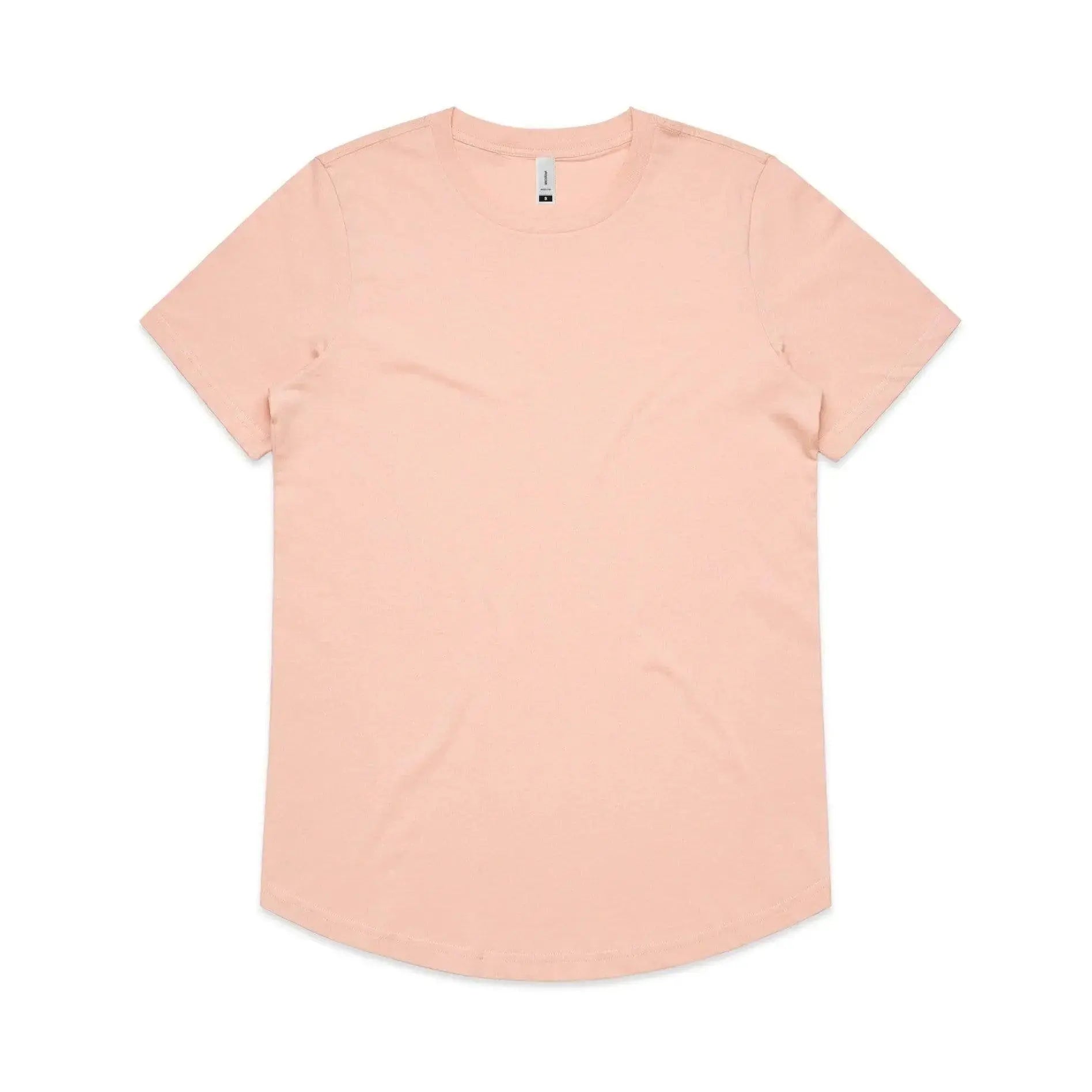 As Colour Women's drop tee 4052 Casual Wear As Colour PALE PINK XSM 