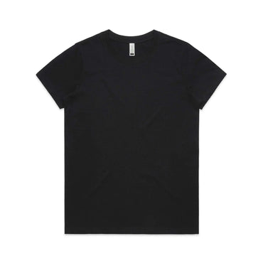 As Colour Women's maple organic tee 4001G Casual Wear As Colour BLACK XSM 