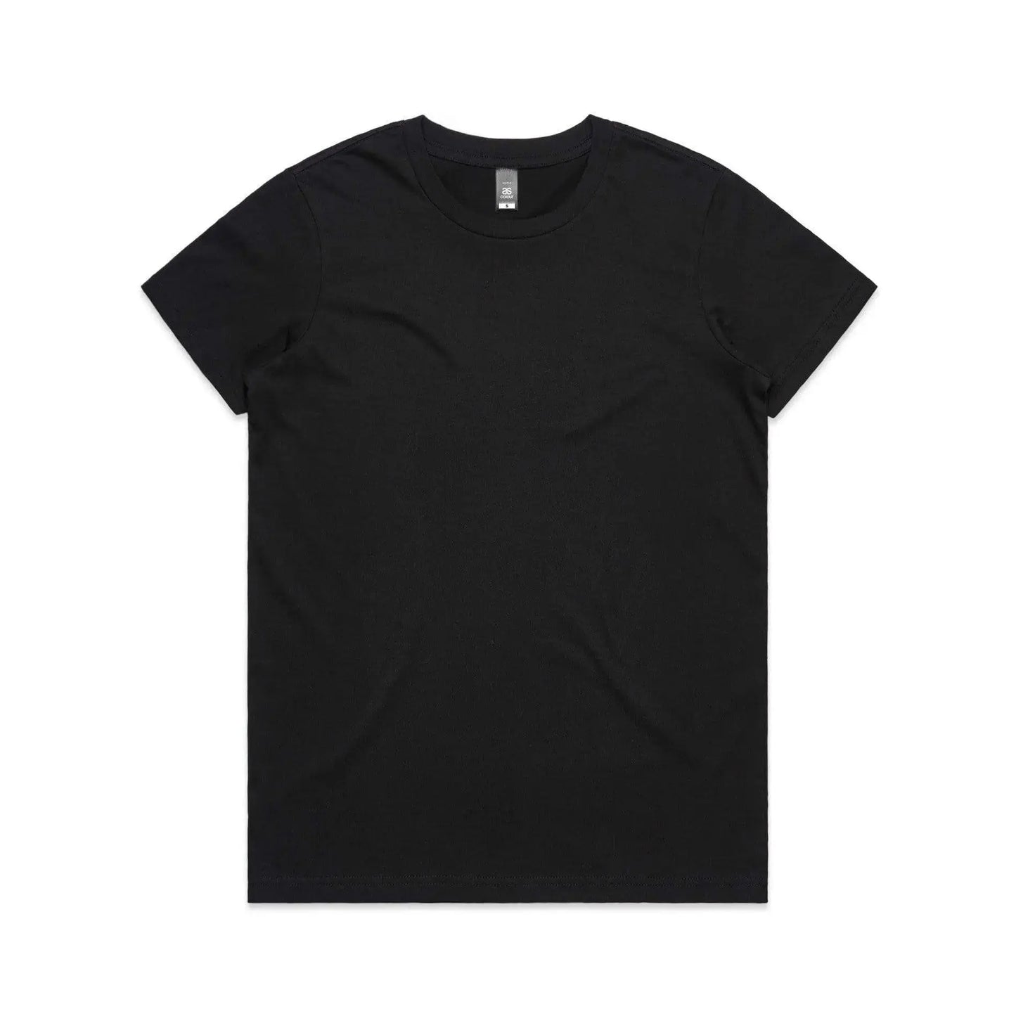 As Colour Women's maple tee 4001 Casual Wear As Colour BLACK XSM 