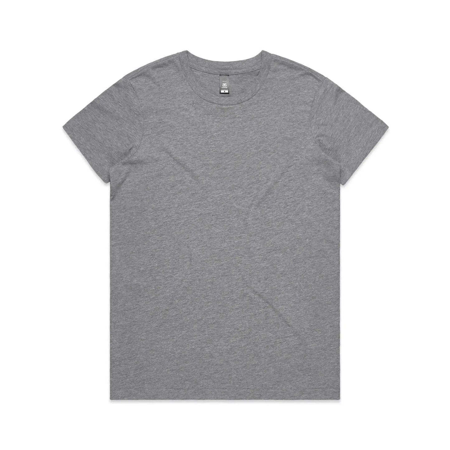 As Colour Women's maple tee 4001 Casual Wear As Colour GREY MARLE XSM 