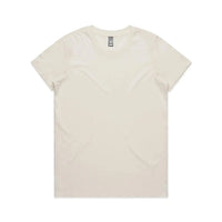 As Colour Women's maple tee 4001 Casual Wear As Colour NATURAL XSM 