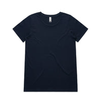 As Colour Women's shallow scoop tee 4011 Metro Workwear.