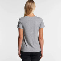 As Colour Women's shallow scoop tee 4011 Metro Workwear.