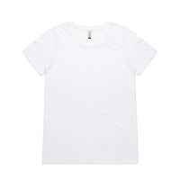As Colour Women's shallow scoop tee 4011 Metro Workwear.
