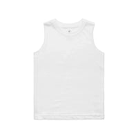As Colour Youth Barnard tank 3010 Casual Wear As Colour WHITE 8Y 