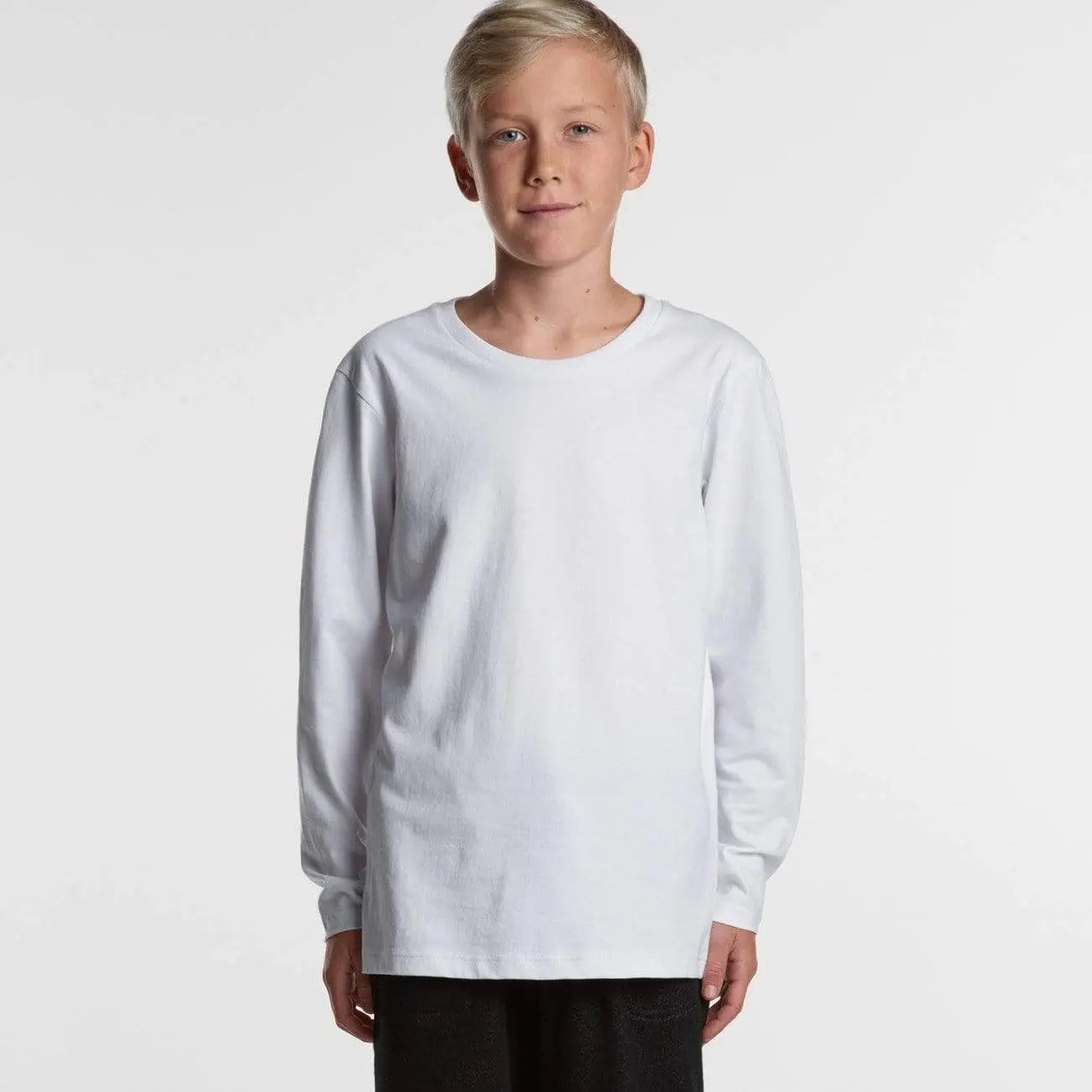 As Colour youth long sleeve tee 3008 Metro Workwear.