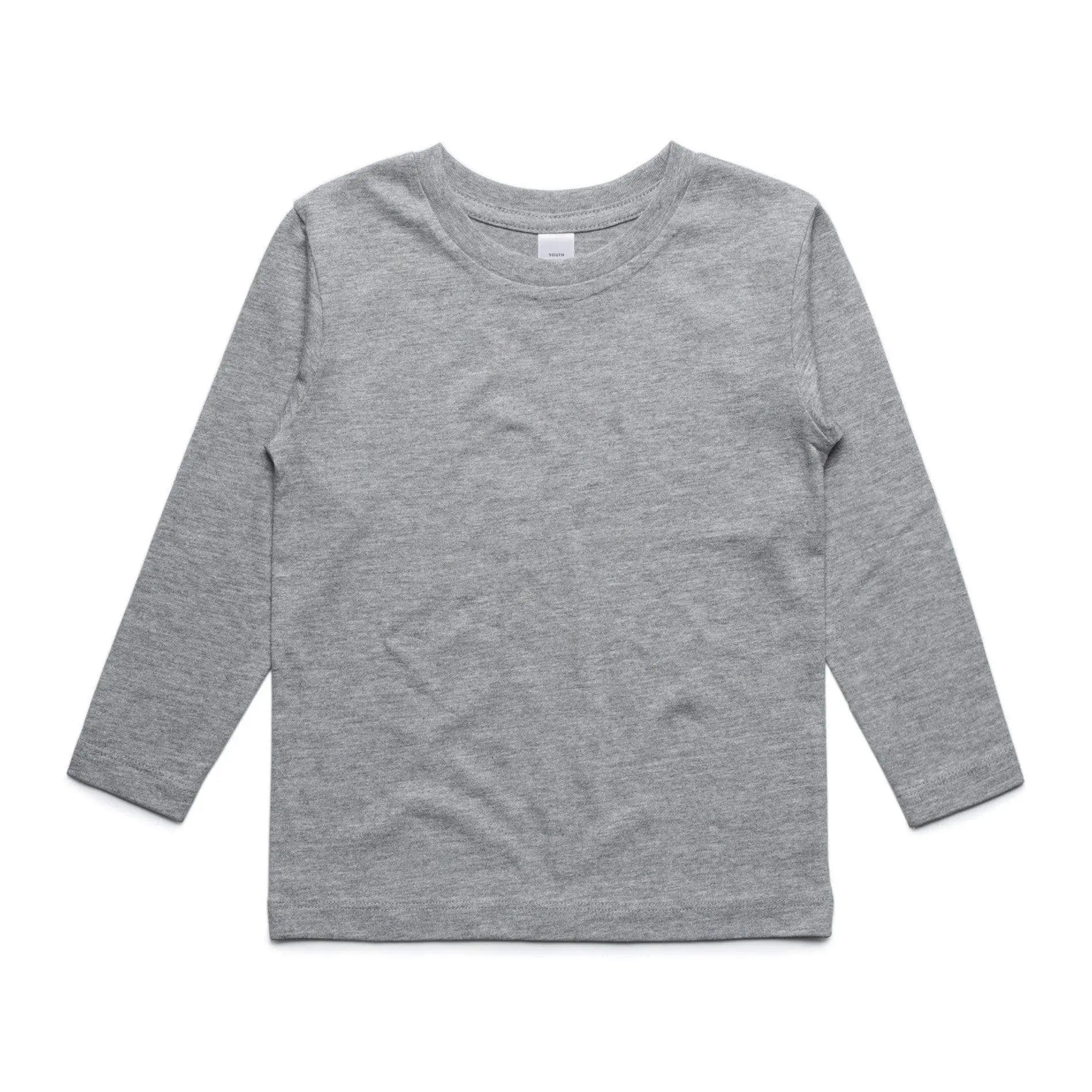 As Colour youth long sleeve tee 3008 Metro Workwear.