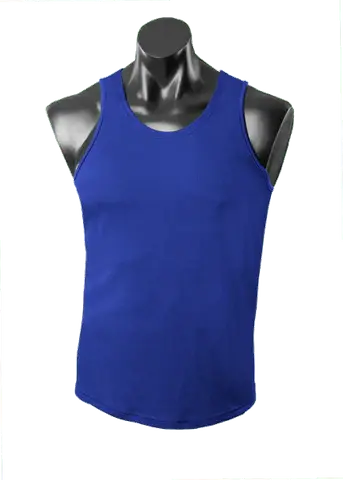Aussie Pacific Botany Men's Singlet 1107 Metro Workwear.
