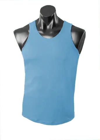 Aussie Pacific Botany Men's Singlet 1107 Metro Workwear.