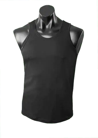 Aussie Pacific Botany Men's Singlet 1107 Metro Workwear.
