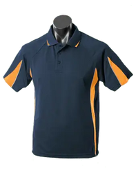 Aussie Pacific Eureka Kids Polo Shirt 3304 Casual Wear Aussie Pacific Navy/Gold/Ashe 6 
