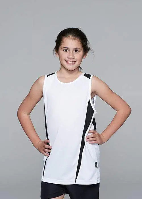 Aussie Pacific Eureka Kids Singlet 3104 Metro Workwear.