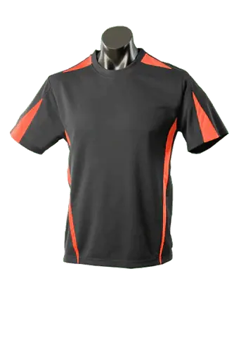 Aussie Pacific Eureka Kids Tees 3204 Casual Wear Aussie Pacific Black/Orange 6 
