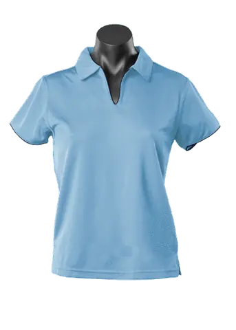 Aussie Pacific Ladies Yarra Polo Shirt 2302 Metro Workwear.