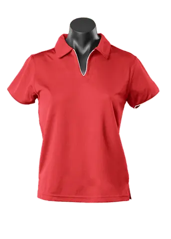 Aussie Pacific Ladies Yarra Polo Shirt 2302 Metro Workwear.