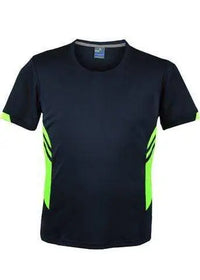 Aussie Pacific Tasman Men's T-shirt 1211 Casual Wear Aussie Pacific Navy/Neon Green S 