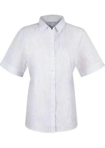 Aussie Pacific Ladies Bayview Short Sleeve Shirt 2906S Metro Workwear.