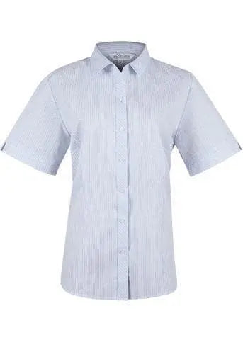 Aussie Pacific Ladies Bayview Short Sleeve Shirt 2906S Metro Workwear.