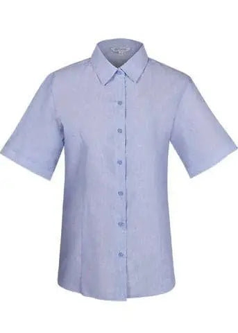 Aussie Pacific Ladies Belair Short Sleeve Shirt 2905S Metro Workwear.
