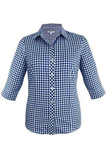 Aussie Pacific Ladies Brighton 3/4 Sleeve Shirt 2909T Metro Workwear.
