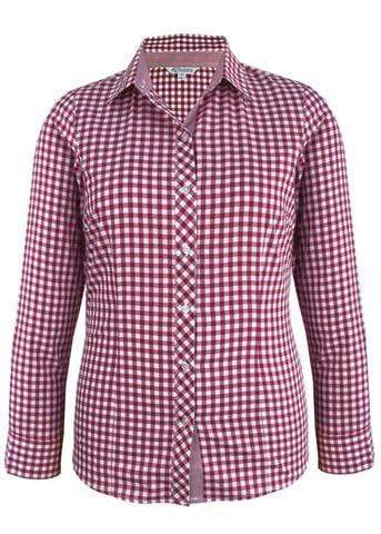 Aussie Pacific Ladies Brighton Long Sleeve Shirt 2909L Metro Workwear.
