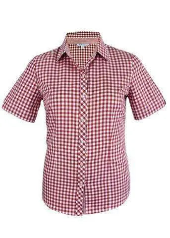 Aussie Pacific Ladies Brighton Short Sleeve Shirt 2909S Metro Workwear.
