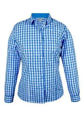 Aussie Pacific Ladies Davenport Long Sleeve Shirt 2908L Metro Workwear.